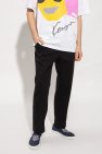 Kenzo drop trousers with logo