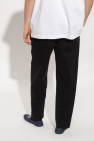 Kenzo drop trousers with logo