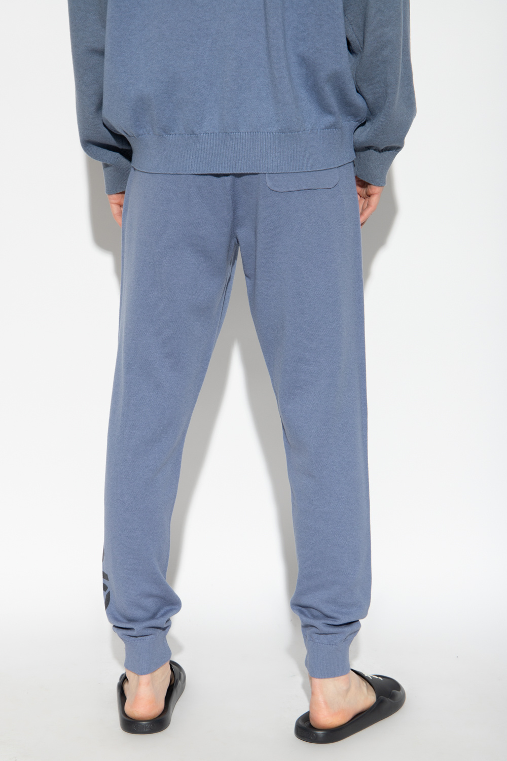 Kenzo elasticated-waist track pants Blau