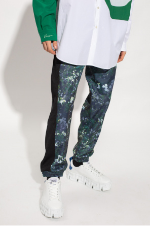 Kenzo Sweatpants with ‘Camo Landscape’ print