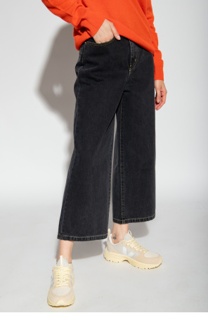 Kenzo Levis Plus 721 Højtaljede skinny-jeans i vasket sort