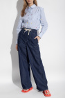 Kenzo NAVY BLUE Wide leg jeans
