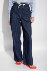 Kenzo NAVY BLUE Wide leg jeans