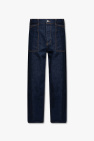 Kenzo NAVY BLUE Wide leg jeans