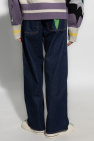 Kenzo NAVY BLUE Wide leg jeans