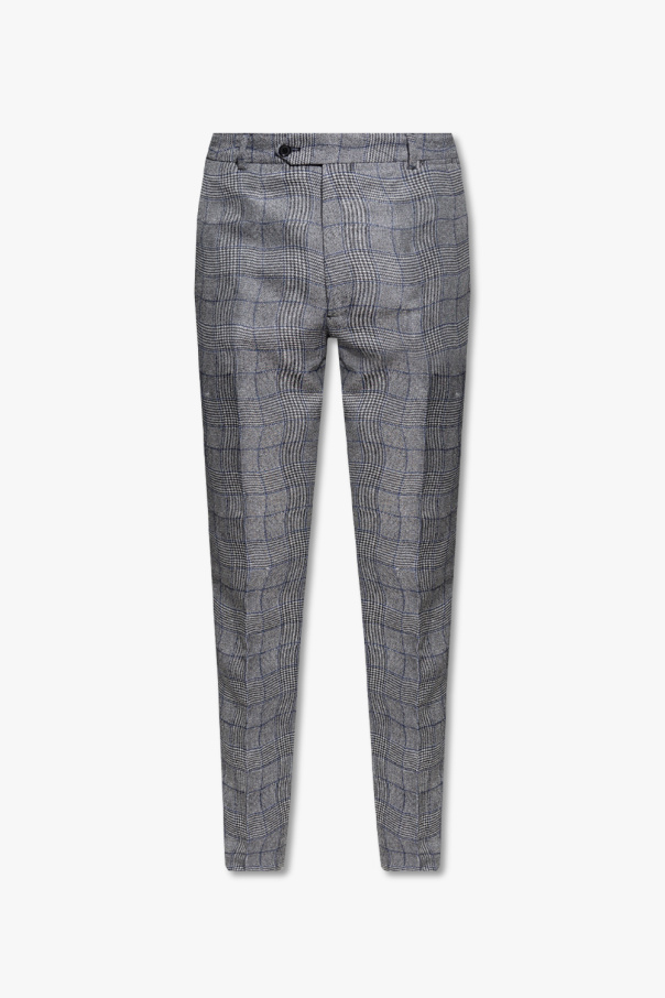 Kenzo Checked Backpack trousers