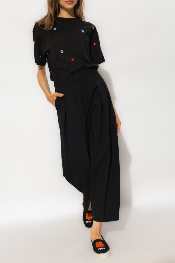 Kenzo Trousers with pleats