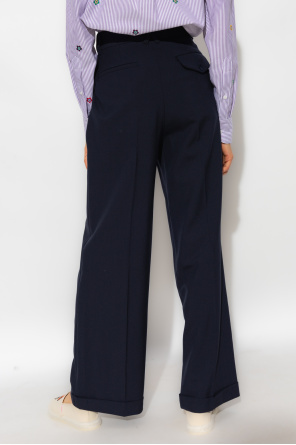 Kenzo Spodnie z szerokimi nogawkami