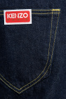 Kenzo NAVY BLUE Straight leg jeans