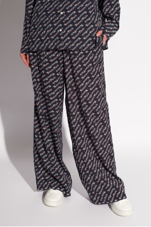 Kenzo trousers Robe with logo
