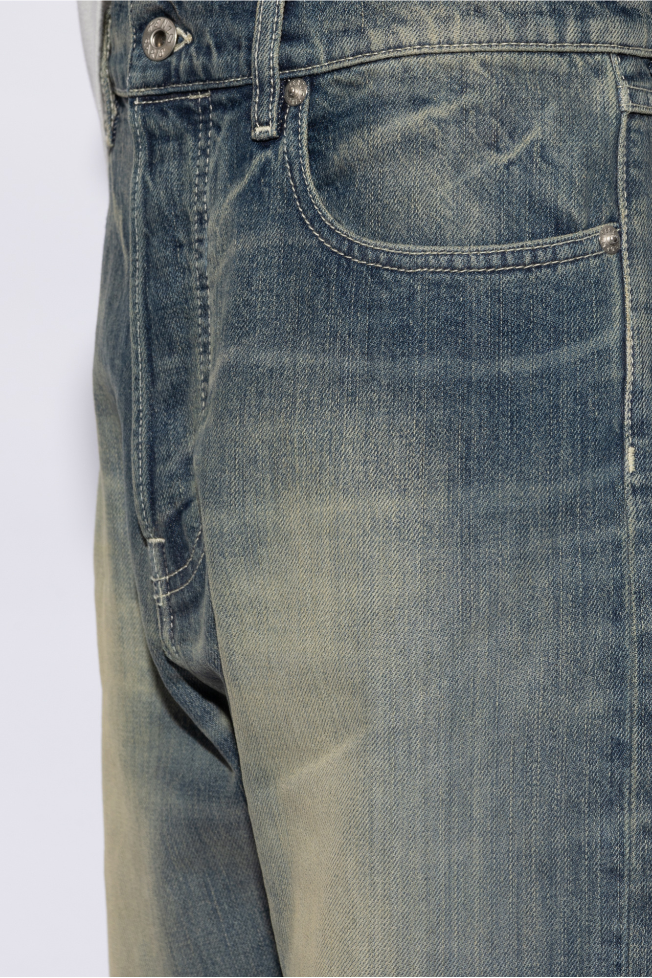 Kenzo ‘Asagao’ straight leg jeans