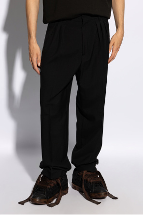 Kenzo Wool trousers with a crease