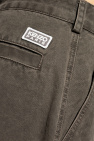 Kenzo BROWN Jeans with logo patch