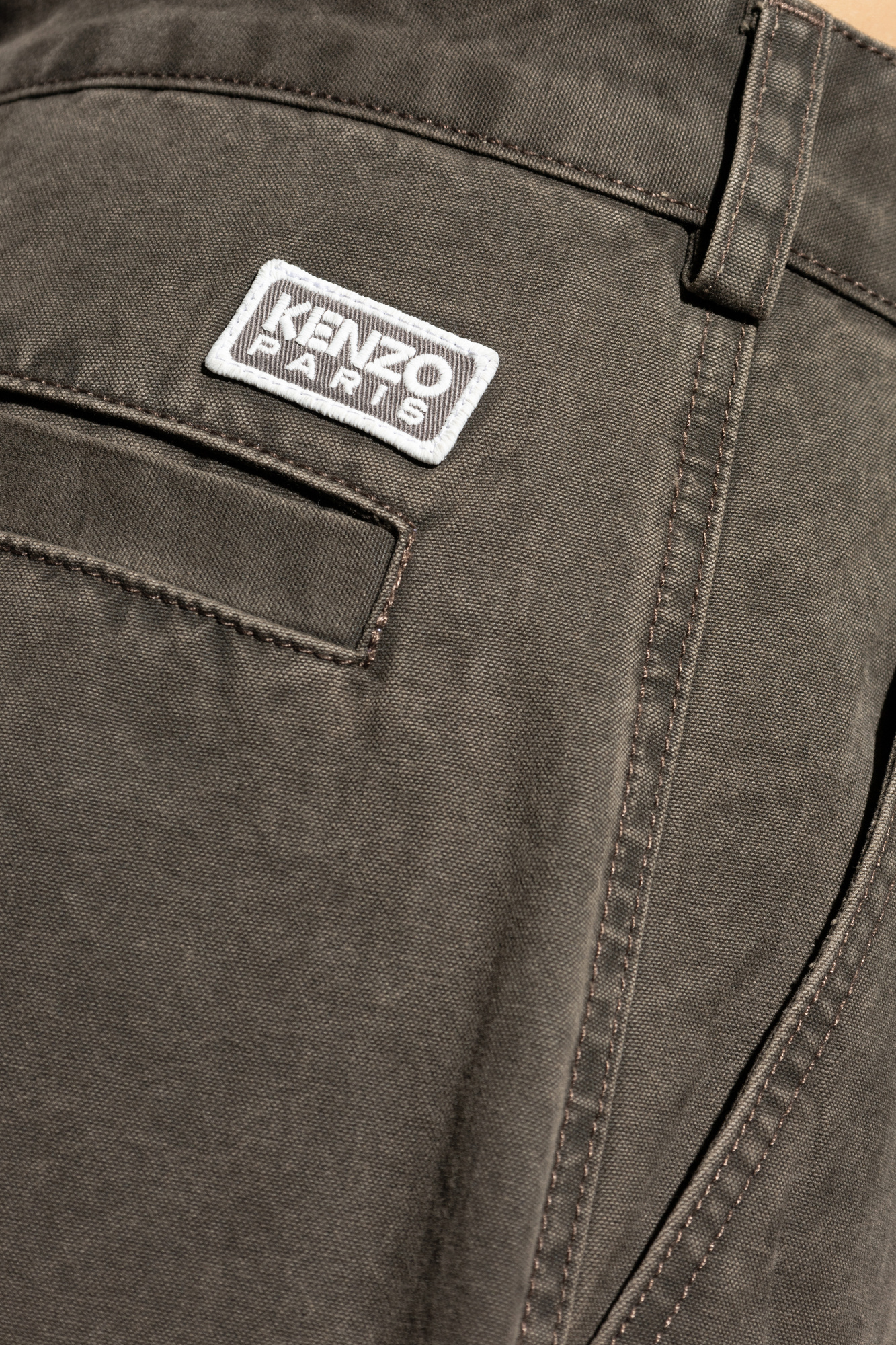 Kenzo Jeans with logo patch