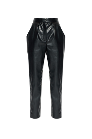Eco leather trousers