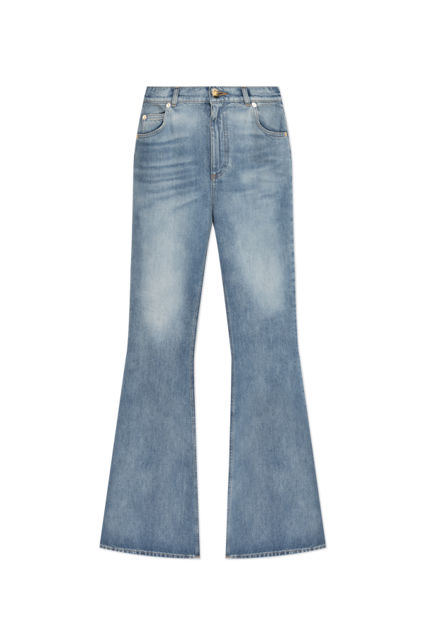 Balmain Jeansy z rozszerzanymi nogawkami