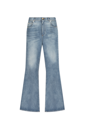 Jeans with flared legs