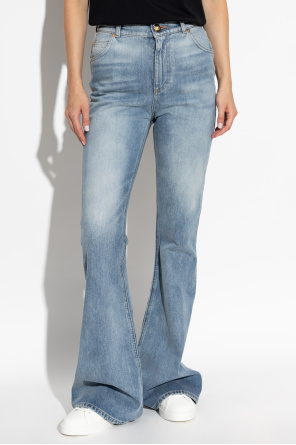 Balmain Jeansy z rozszerzanymi nogawkami