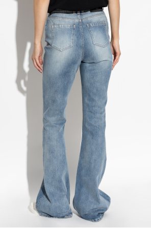Balmain Jeansy z rozszerzanymi nogawkami
