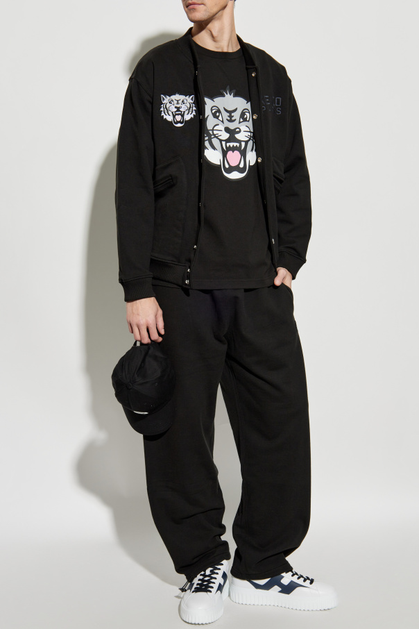 Kenzo sweatpants with logo patch