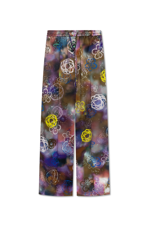 Silk trousers od Kenzo