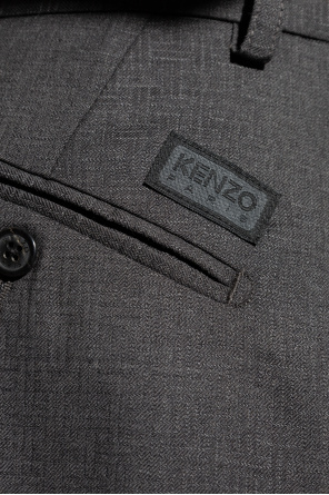 Kenzo Trousers with a crease