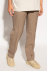 Moncler Rick Owens Knee-Length Shorts Pleat-front trousers