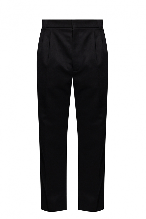 Wiley Cami Dress Wool pleat-front trousers