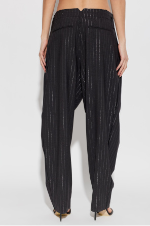 Kenzo Spodnie z lureksową nicią