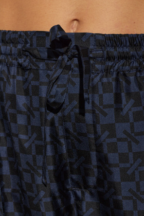 Kenzo Wide-leg silk trousers