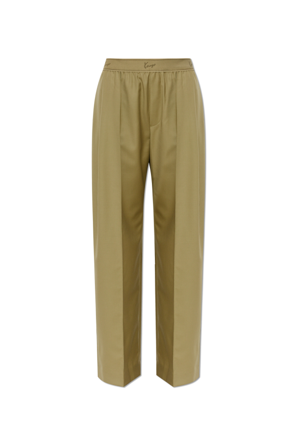 Wool wide-leg trousers od Kenzo