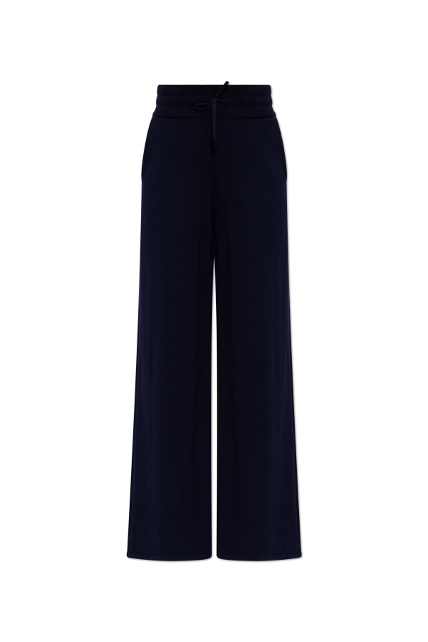 Cotton trousers with straight-leg cut od Kenzo