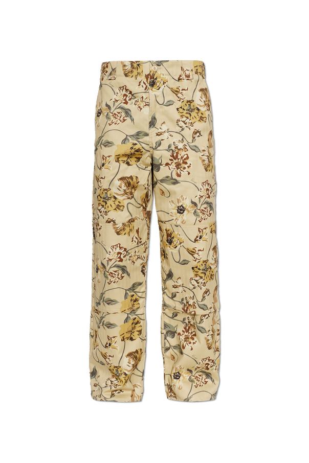 Floral-patterned jeans od Kenzo