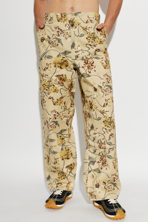 Kenzo Jeanshosen mit Blumenmuster
