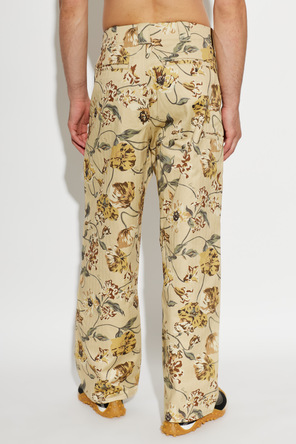 Kenzo Jeanshosen mit Blumenmuster