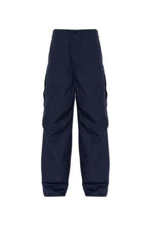 Cotton cargo trousers