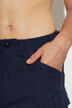 Kenzo Pantaloni cargo din bumbac