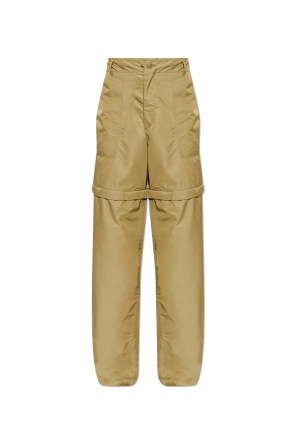 Pantalones con perneras desmontables