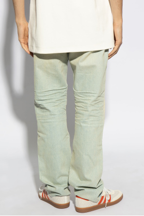 Bermuda Água Calvin Klein Jeans Reta Logo Preta Straight-leg jeans