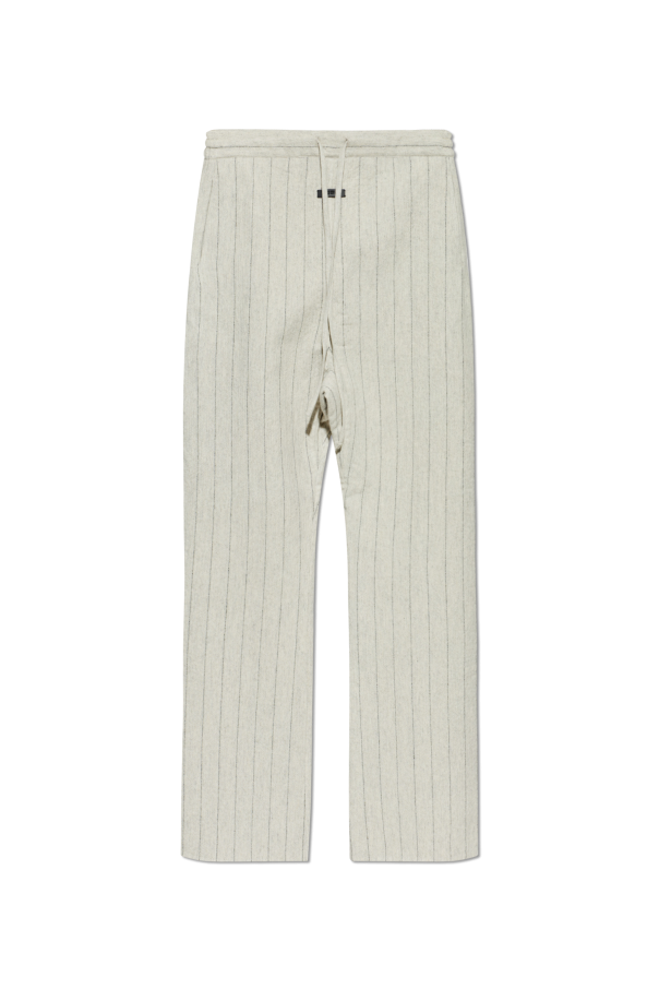 Wool trousers with a pinstripe pattern od Fear Of God