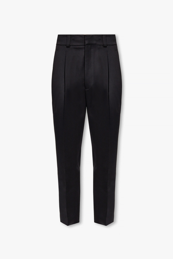 Pleat-front trousers od Louis Vuitton presents: Speedy P9 Collection