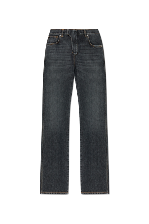 Straight-leg jeans