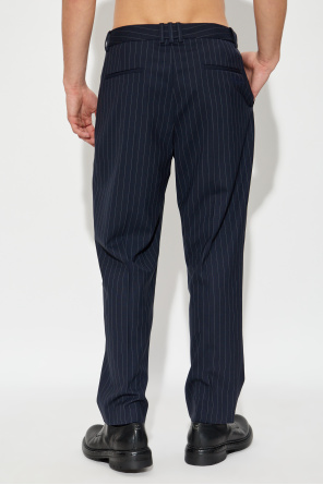 Balmain Striped pattern trousers