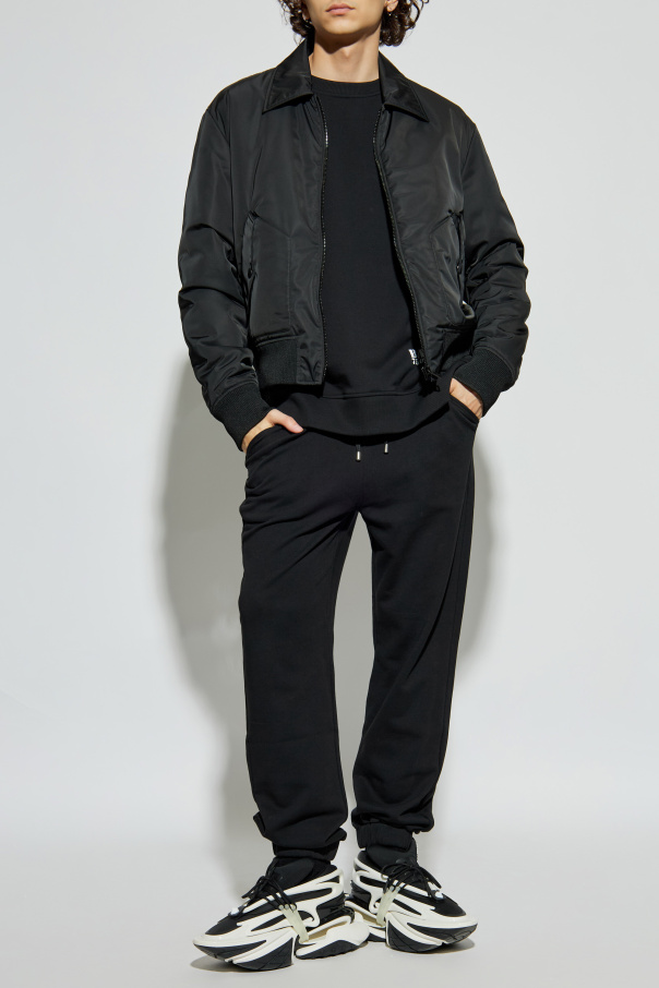 Balmain Pantalones deportivos con logo estampado