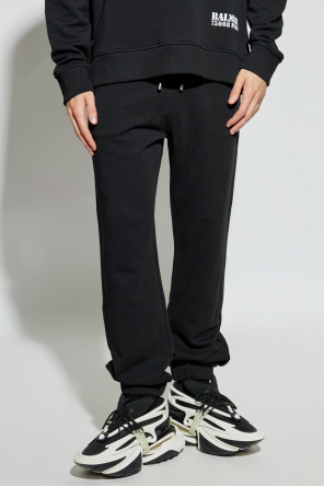 Balmain Pantalones deportivos con logo estampado
