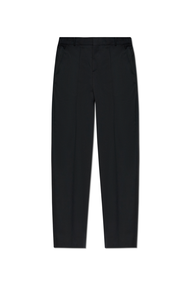 Balmain Wełniane spodnie w kant