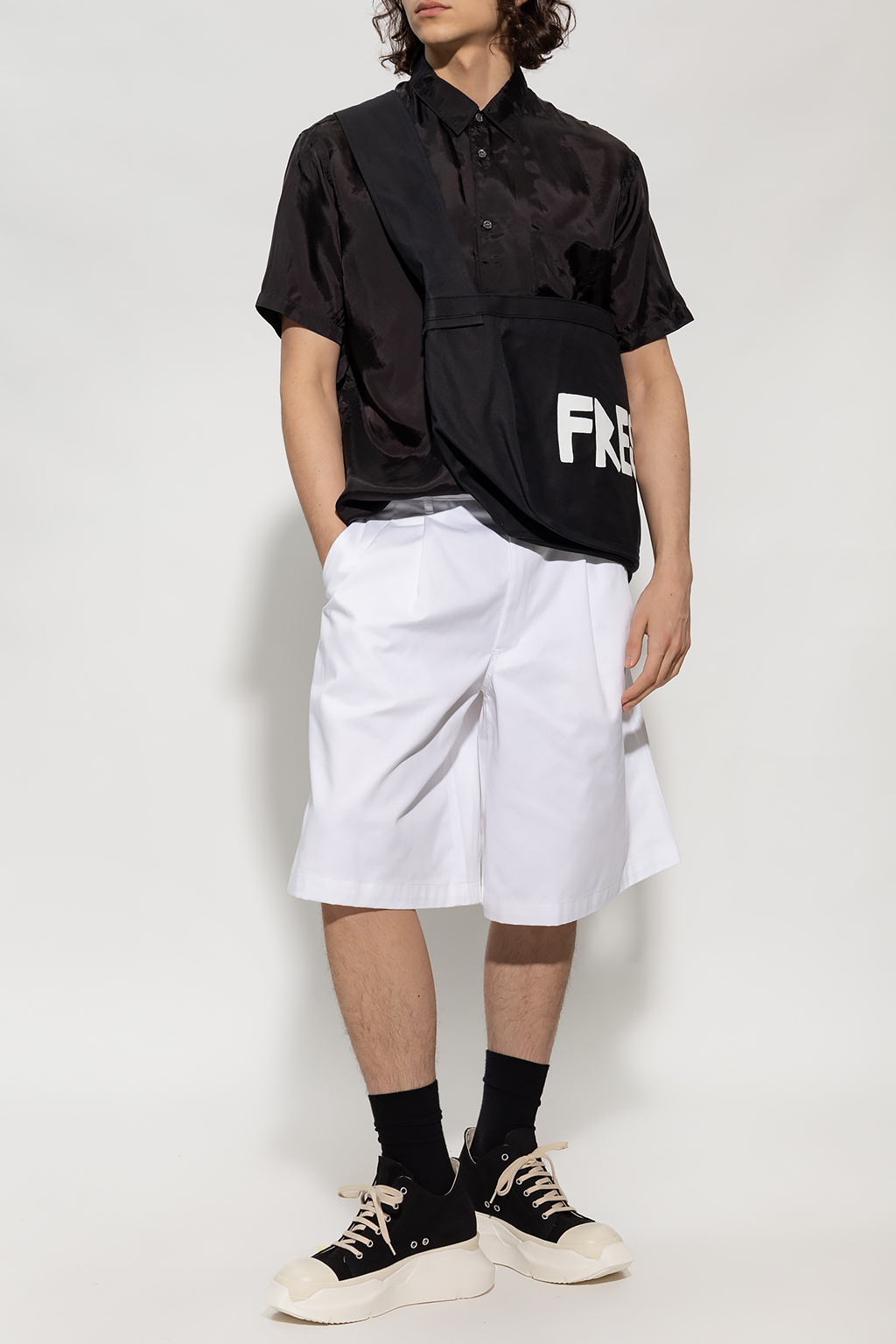 Derek Rose fruit-print pyjama shorts Mehrfarbig Cotton shorts