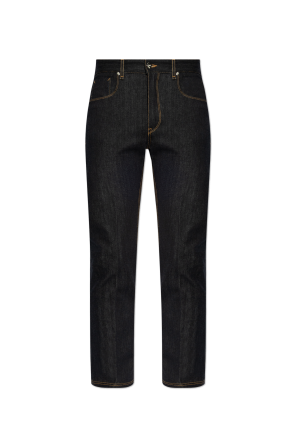 Jeans with logo
