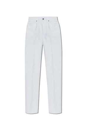 Jeans with tapered legs