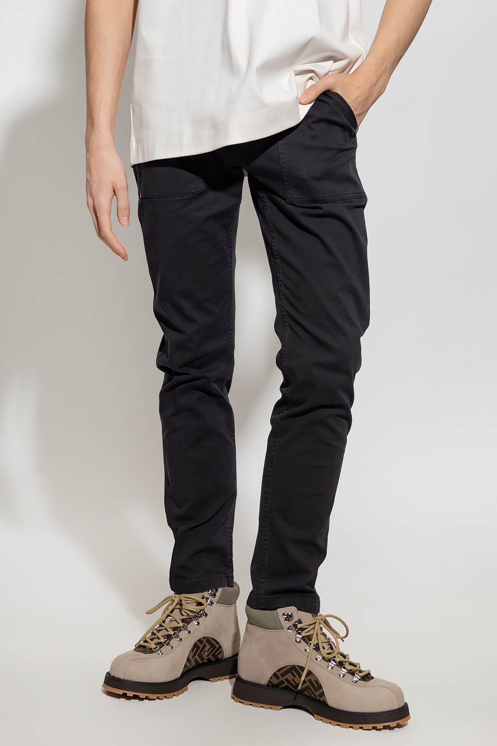 Fendi Tapered leg trousers